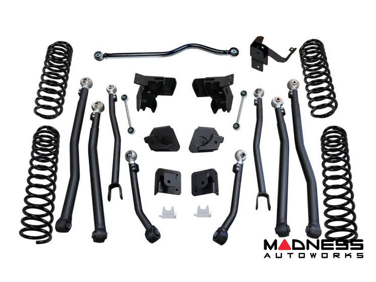 Jeep Wrangler JKU Lift Kit System 4" Long Arm